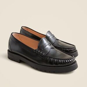 Classic Black Loafers